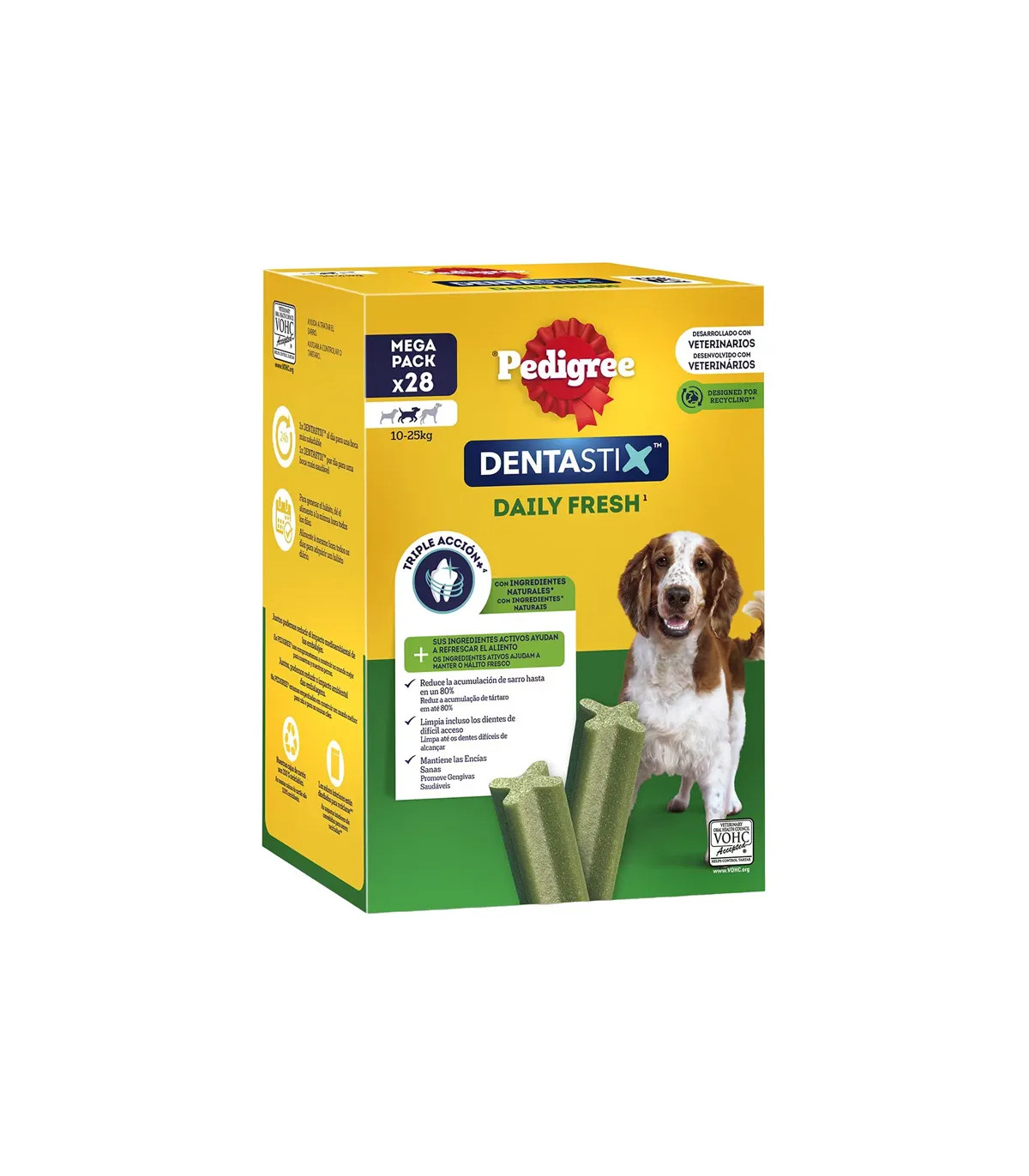 Multipack Dentastix Fresh Mediano 28ud
